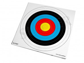 Pack de 20 cibles pour tir à l'arc et arbalète - 42x42cm