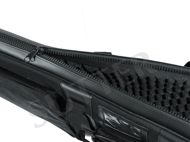 SUTTER® Premium Housse pour arme 125x35x12cm noir - se ferme à clé